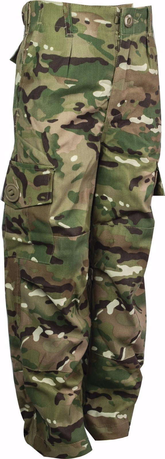  Kids Polycotton MTP HC Army Soldier Style Camo Camouflage Combat Play Trousers 