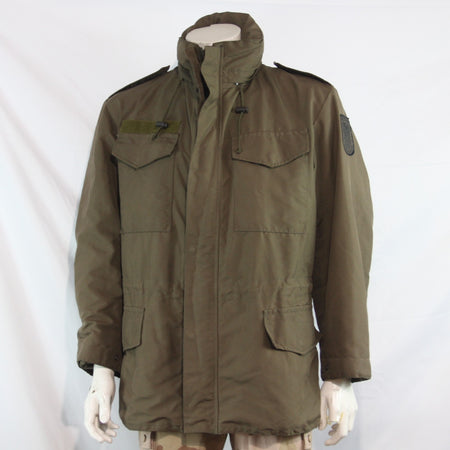 Gore-tex Austrian Army Jacket Parka Olive Repaired Grade2 40-42"  (4289)