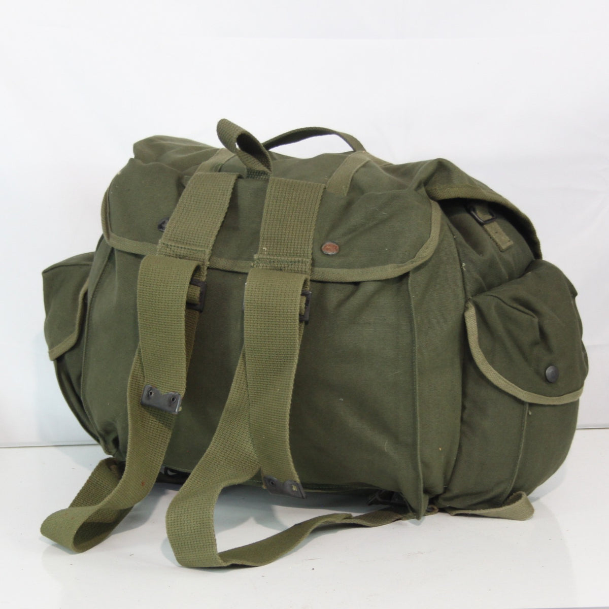 Genuine Surplus Belgian Army TAP Rucksack Daysack Backpack Olive 71 Bag (3454)
