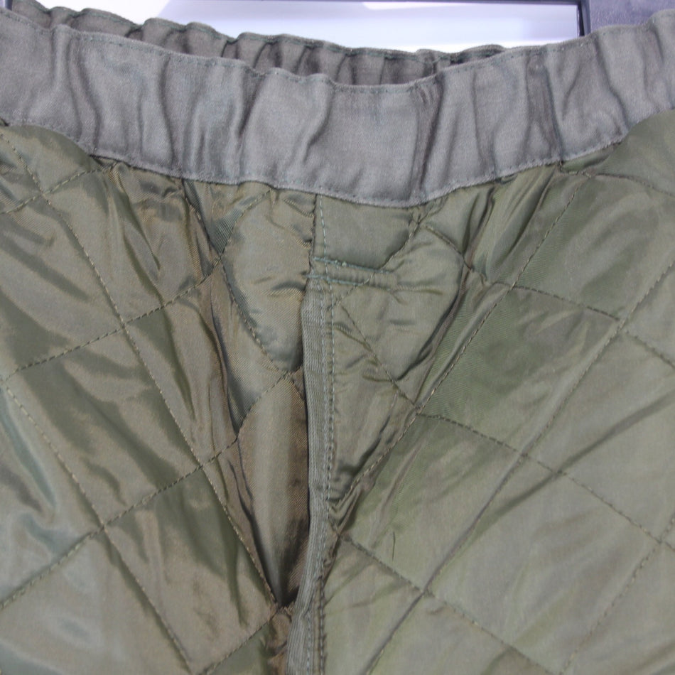 Genuine Surplus Dutch Army Quilted Over-Trouser Liners Thermal Padded (3771)