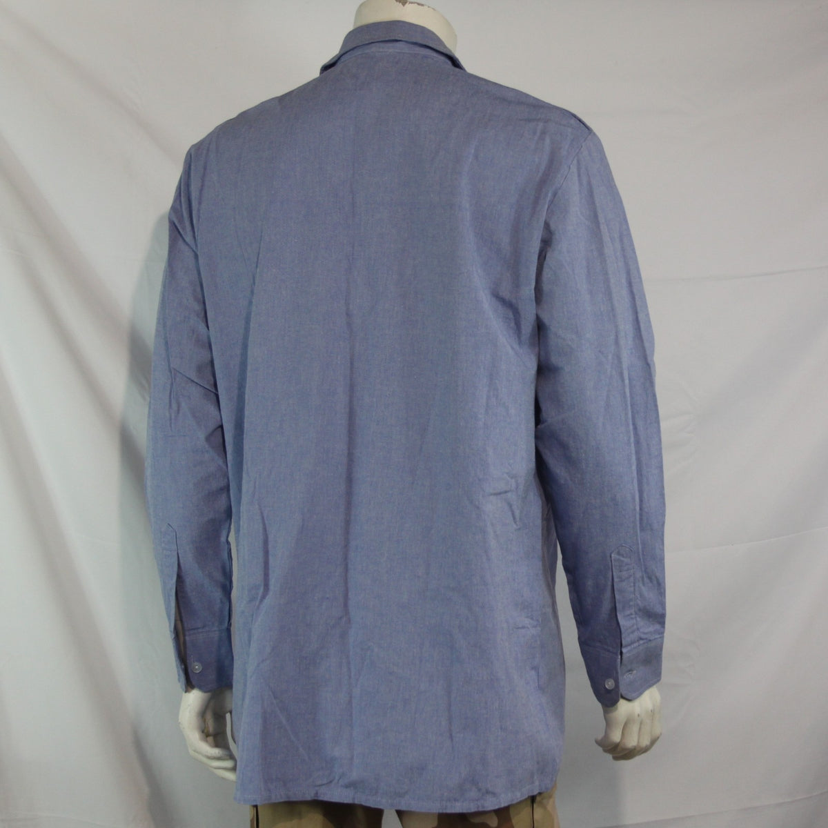 French Army Work Shirt FEMALE Light Blue Genuine Surplus (4190)