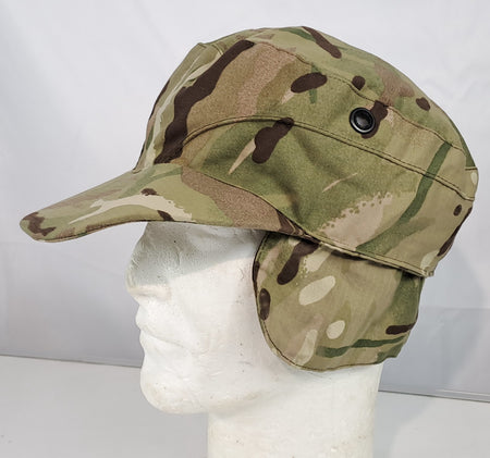 Genuine Surplus British Forces Army MTP Camouflage Peak Crap Hat Field Cap