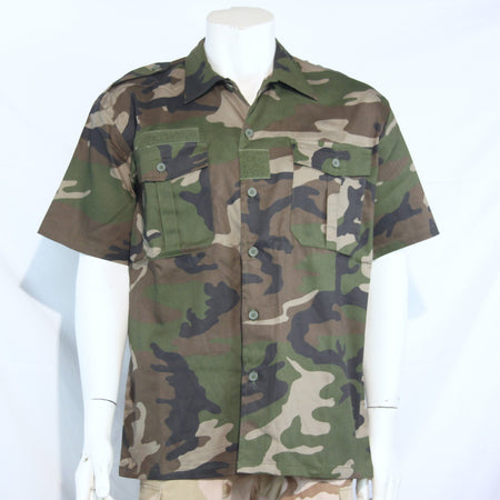 CCE Camo NEW Short SLeeve Shirt French Army Style (4053)