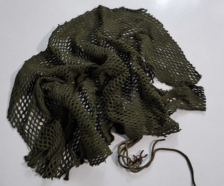 NEW Genuine Surplus French Vintage Helmet Scrim Net Cover Camo Olive Green (3098