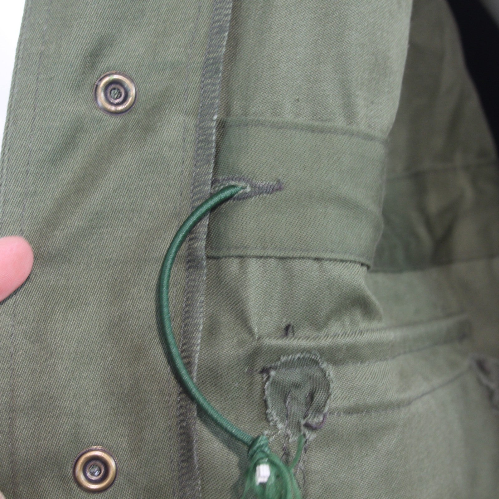 Genuine Surplus Hungarian Army Field Jacket Olive Green 38-40" Chest (3743)