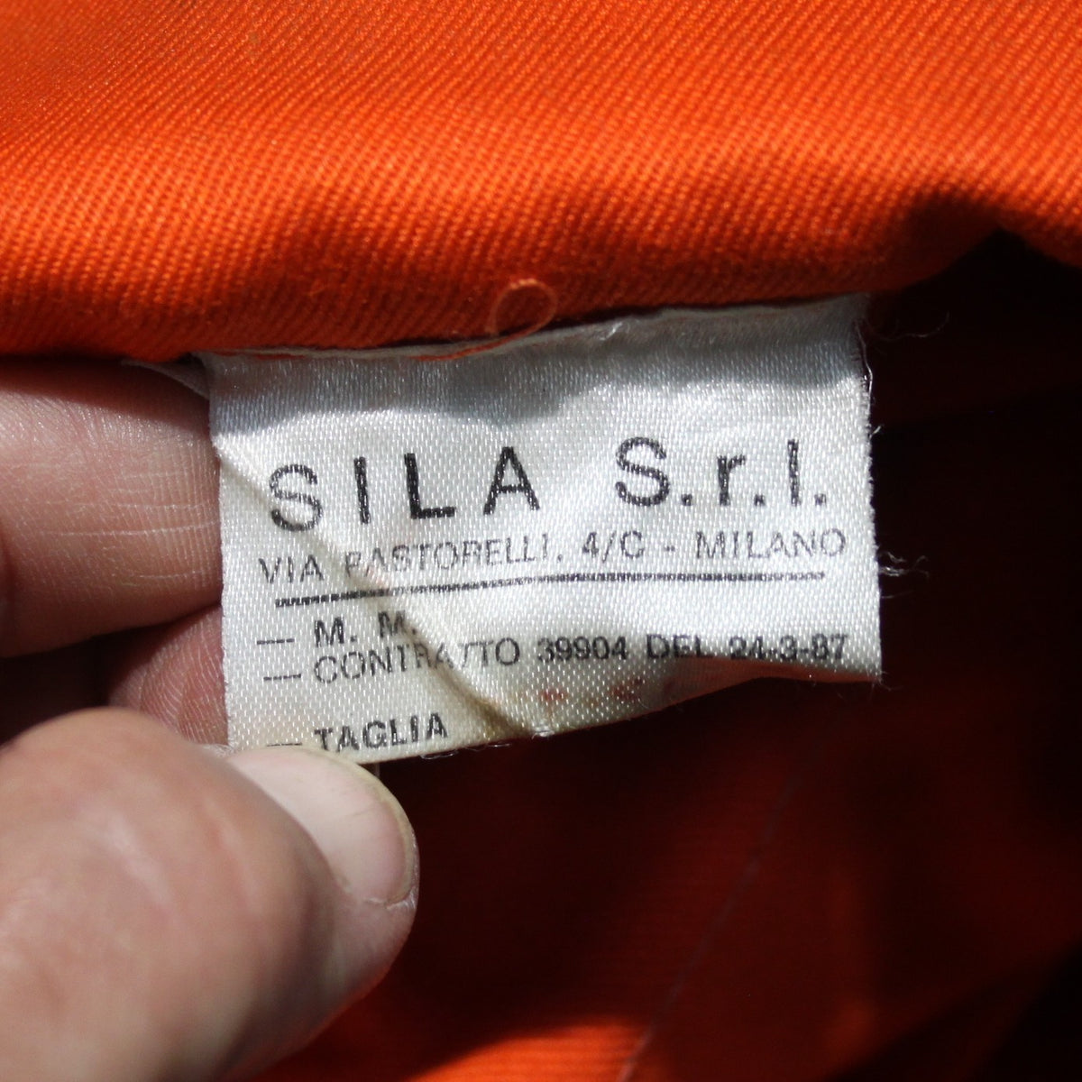 Genuine Surplus Military High Visibility Nomex Orange Coat Jacket G2 (3571)