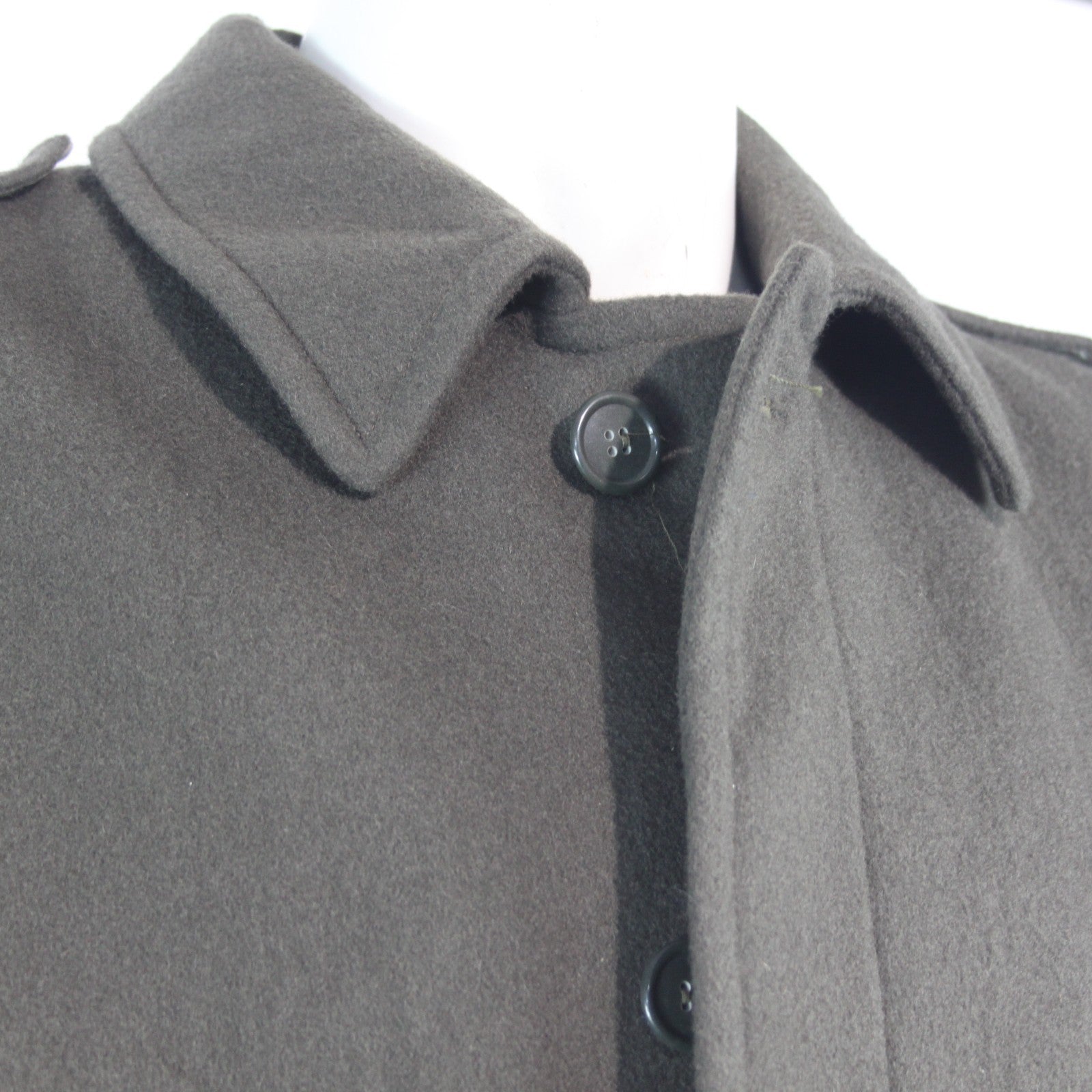 Mens French Army Winter Overcoat Genuine Surplus Thermal 42-44" Chest (3641)