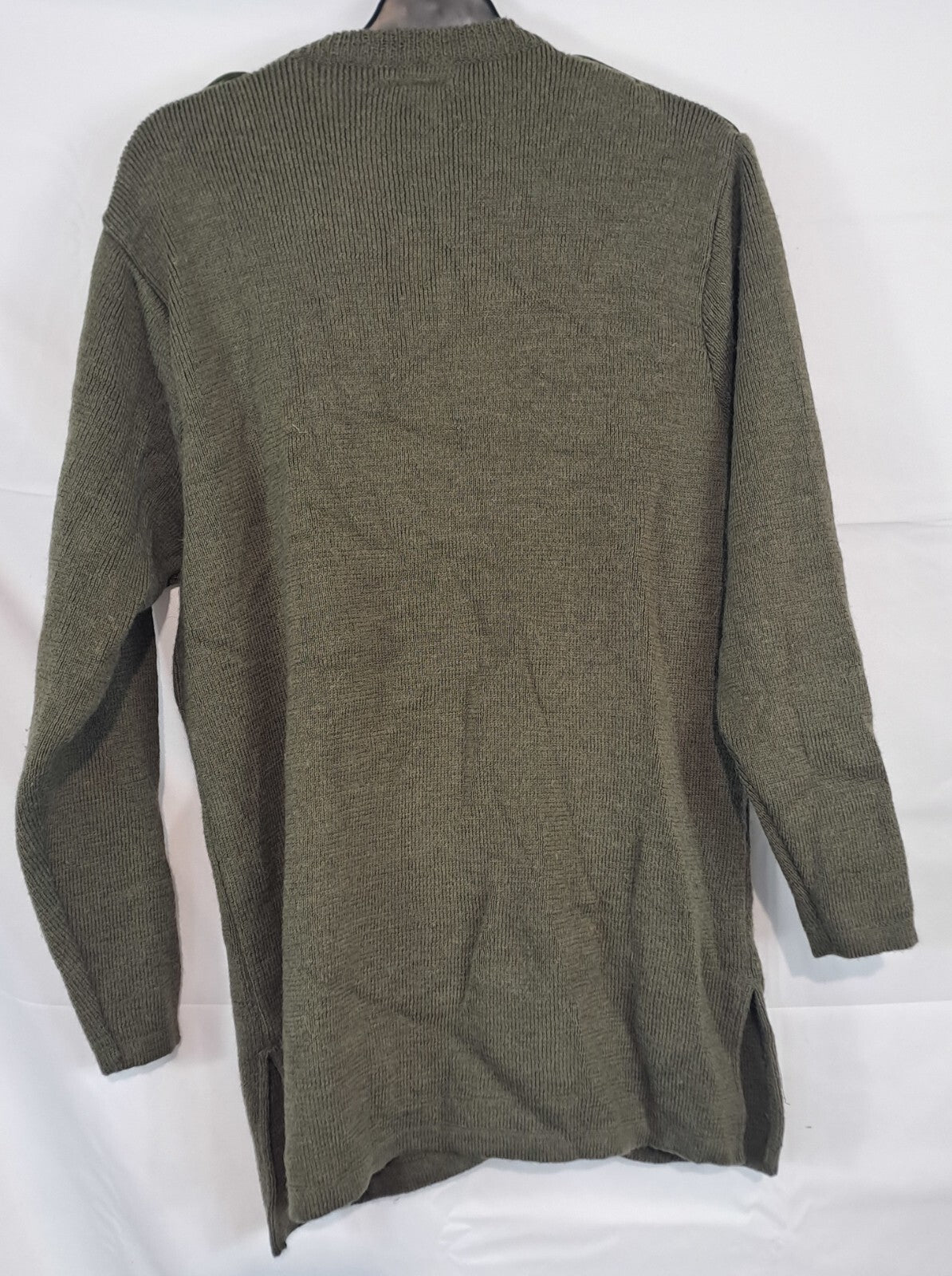 Genuine Surplus British Army & R Marines Cardigan Womens Olive Green 35" (1606)
