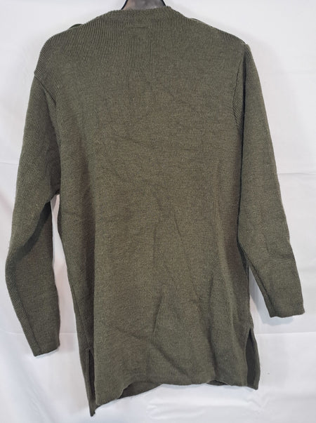 Genuine Surplus British Army & R Marines Cardigan Womens Olive Green 35" (1606)