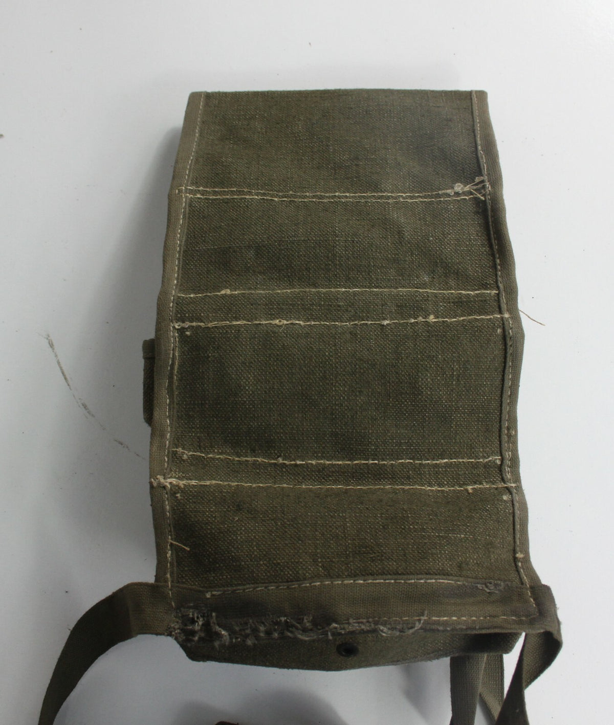Genuine Surplus Vintage French Army Drop Leg Pouch 1950's Indo China War