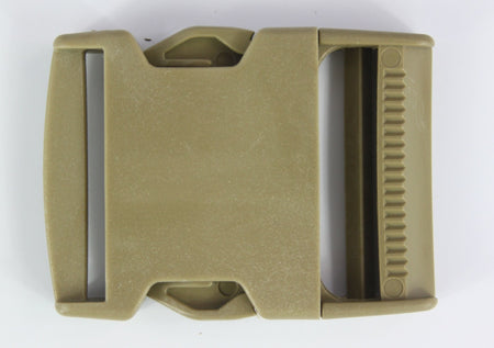 Side Release Buckles Tan Plastic Clips Belts Rucksacks  Replacement All Sizes