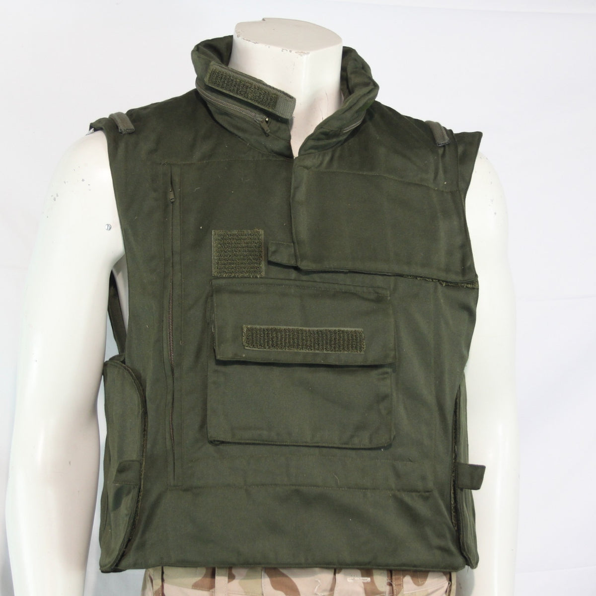 French Army Body Armour Cover Genuine Surplus Olive Small 3973