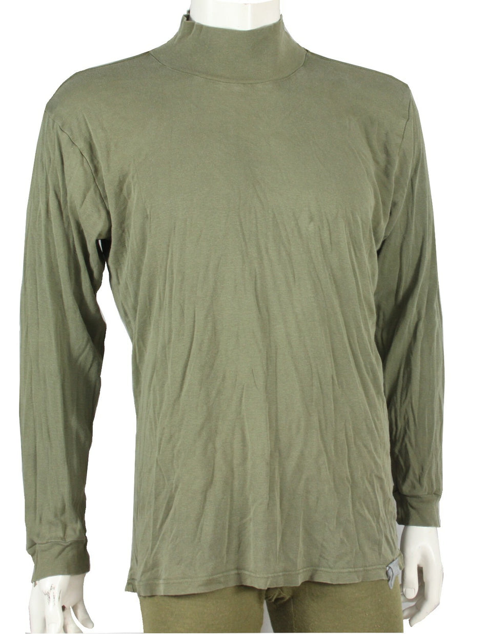Genuine Surplus Vintage British Aircrew Roll Neck Thermal Top Vest G1