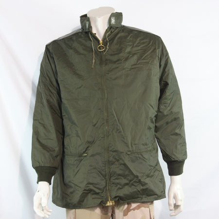 1970's Vintage Italian Army Foul Weather jacket Waterproof Lined 38-40" (4309)