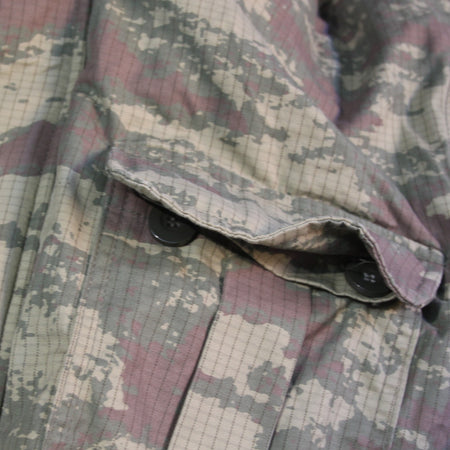 Genuine Surplus Turkish Army Camo Parka Fleece Lined Jacket 40-42" (3767)