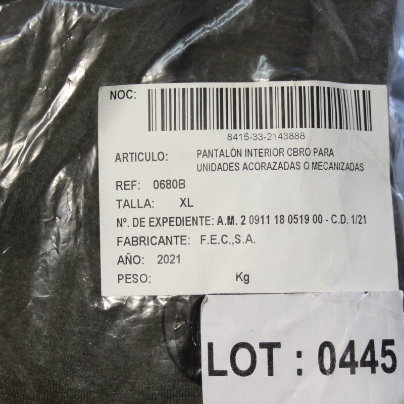 New Genuine Surplus Spanish Military Base Layer Leggings Olive (3285)