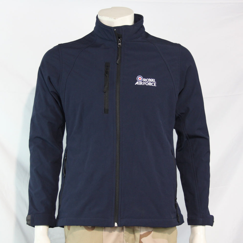 Womens Genuine Surplus RAF Careers Softshell Jacket Airforce Navy XL (3551)