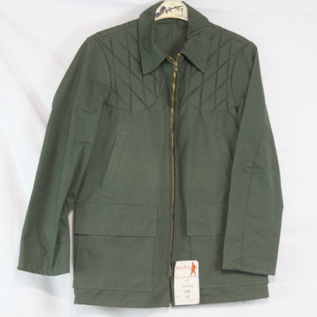 Vintage French Hunting Jacket 32-34" Chest Padded Shoulders Faded (4037)