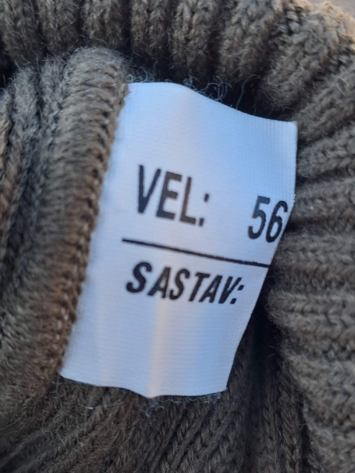 Genuine Surplus Croatian Military Balaclava Wool Mix Olive Knitted (2650)