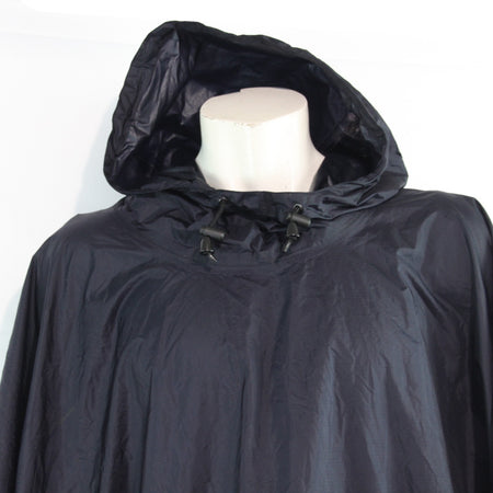 Dutch Army Poncho Cape Packaway Waterproof Navy Genuine Surplus (4440)