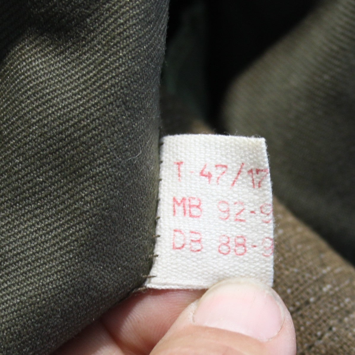Genuine Surplus Hungarian Army Short Jacket Olive Green 38-40" Chest (3485)
