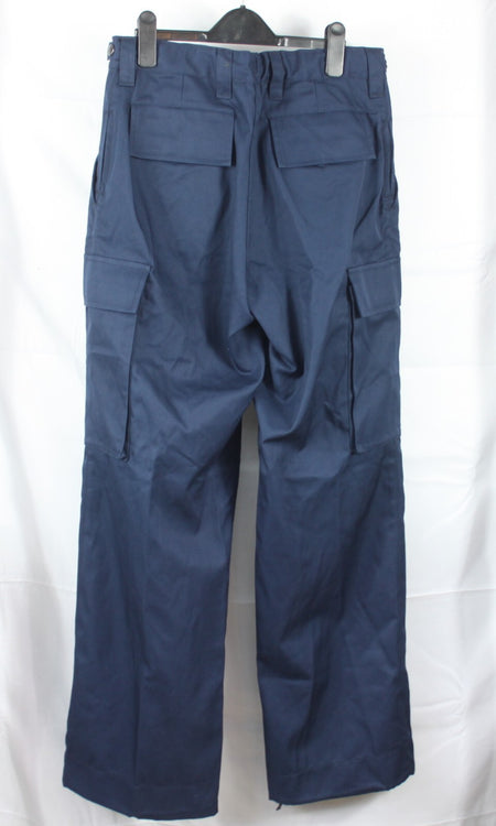 Genuine Surplus Dutch Defence Services Trousers Navy Blue 32 +36" (1107)