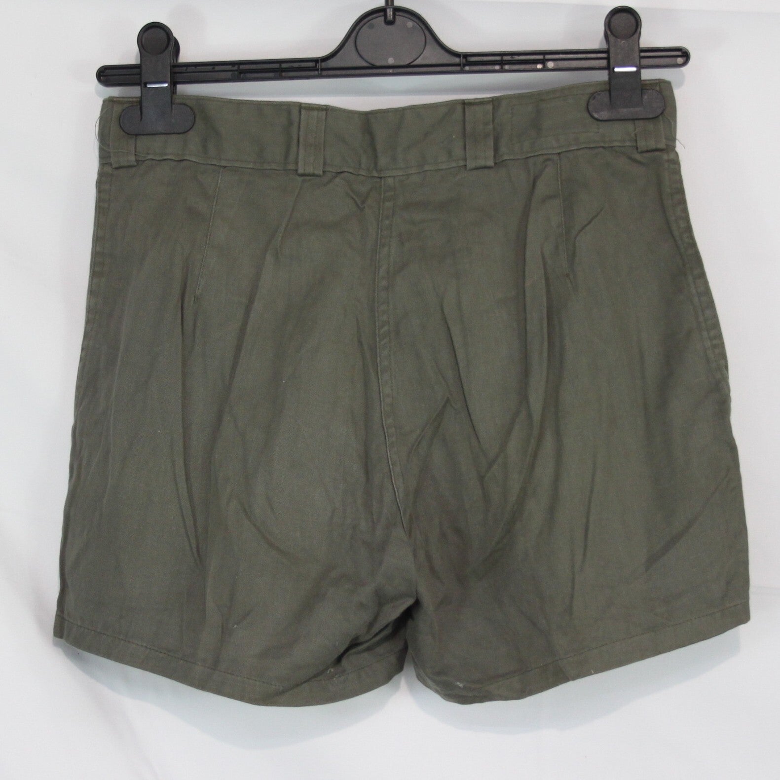 Genuine Surplus French Army Olive Shorts Military Cotton XXS-Med (3291)