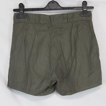 Genuine Surplus French Army Olive Shorts Military Cotton XXS-Med (3291)