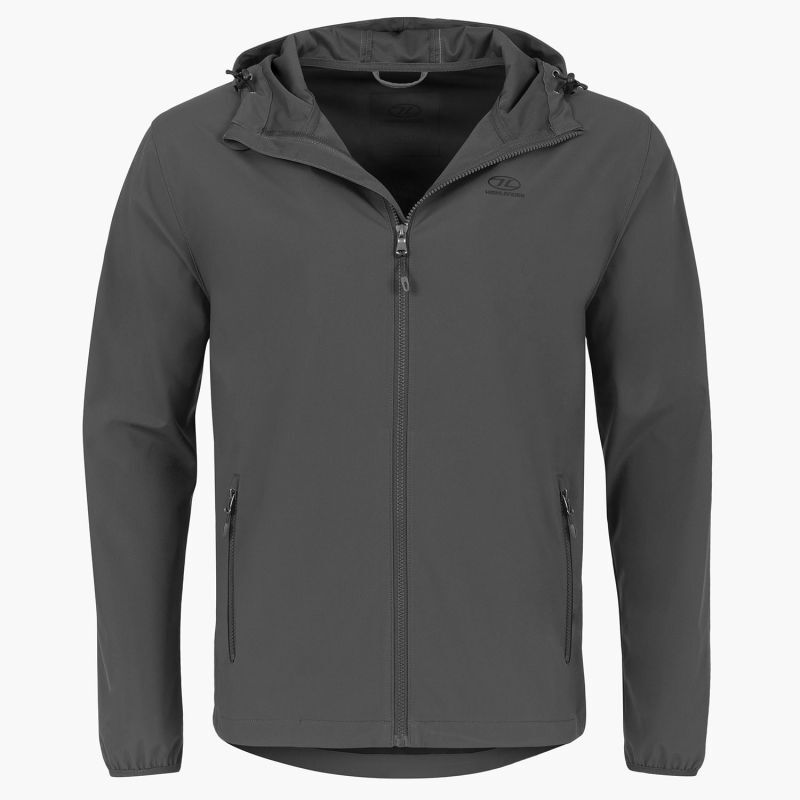Highlander Shield Jacket Windproof Breathable Water Repellent Steel Grey C