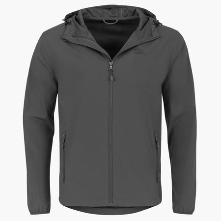 Highlander Shield Jacket Windproof Breathable Water Repellent Steel Grey C