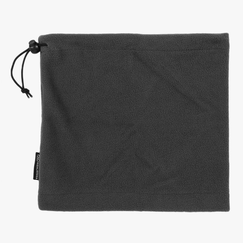 Highlander Thermal Polar Fleece Neck Warmer Gaiter Snood Scarf Black Olive