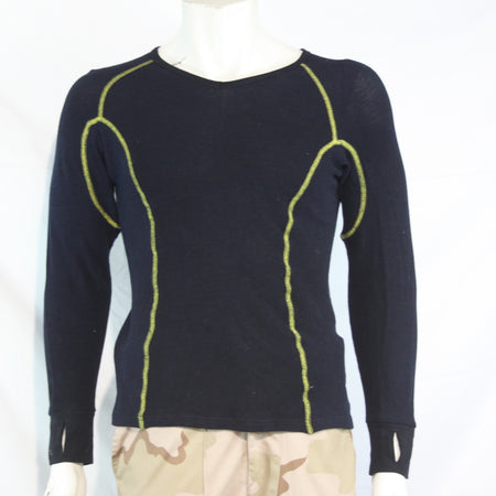 French Army Thermal Top Genuine Surplus FR Military Long Sleeve (4015)
