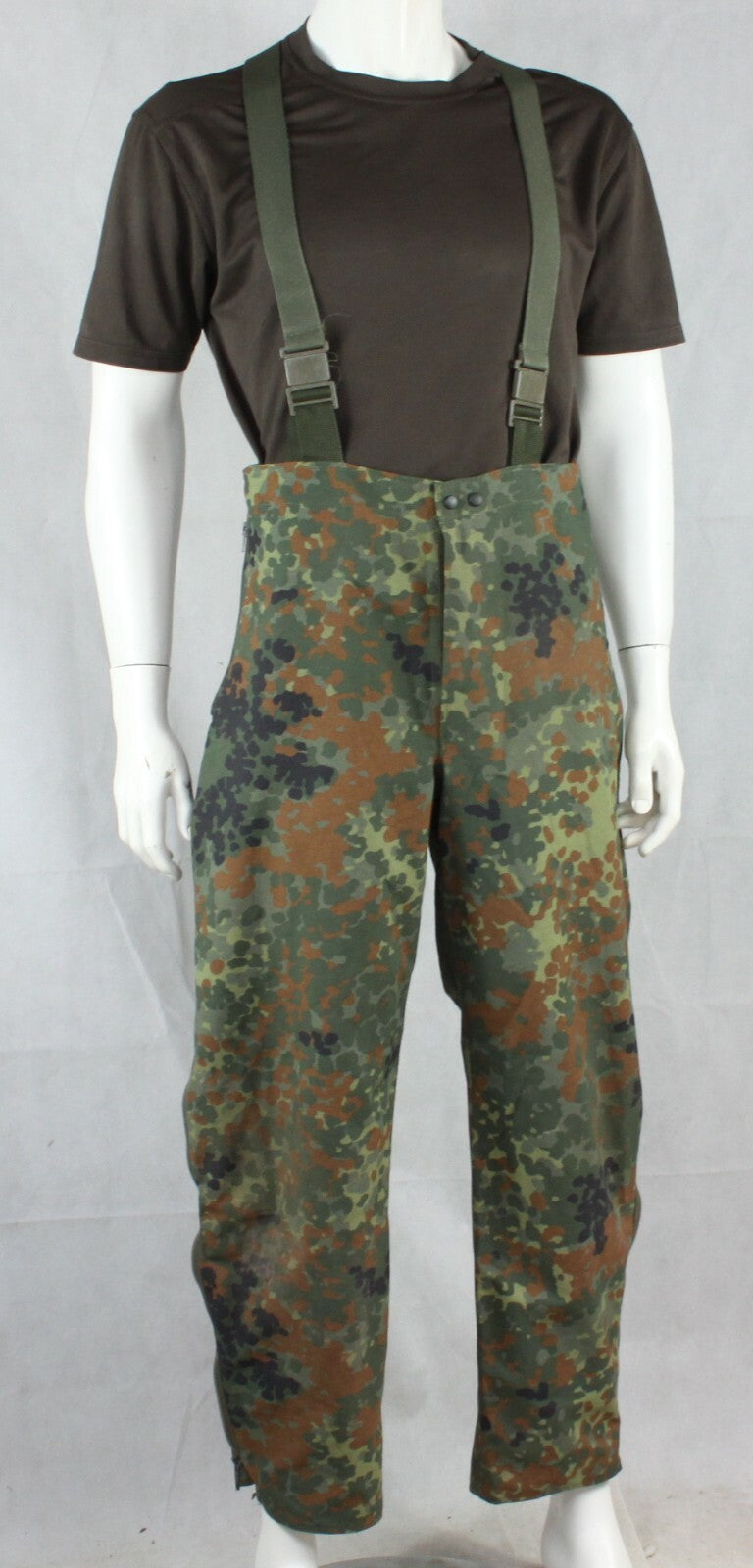 Genuine Surplus German Army flektarn Goretex Over Trousers Breathable Waterproof