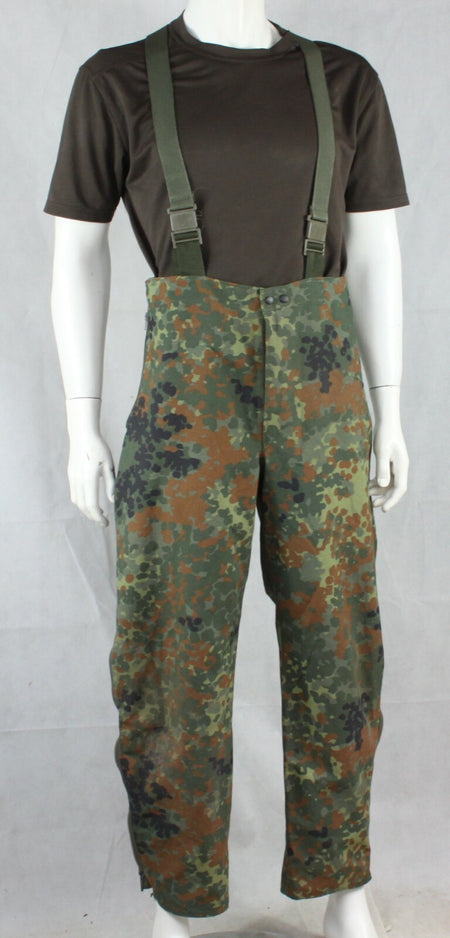 Genuine Surplus German Army flektarn Goretex Over Trousers Breathable Waterproof