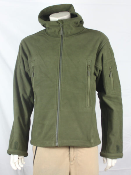 Highlander Mission Fleece Black Olive Tan Windproof Water Resistant Breathable