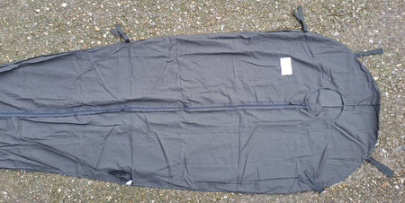 Genuine Surplus Dutch Army Sleeping Bag Liner Mummy Grey  (1856)