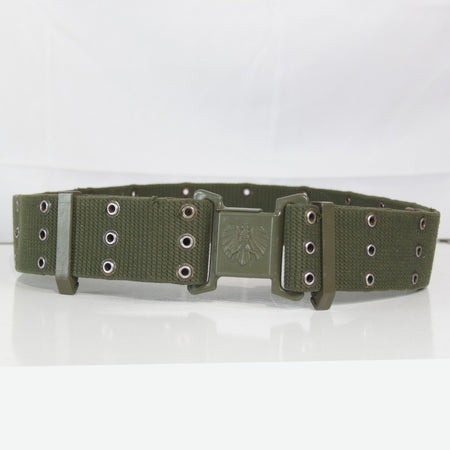 Genuine Surplus Austrian Army Webbing Belt Olive 56mm Wide(4087)
