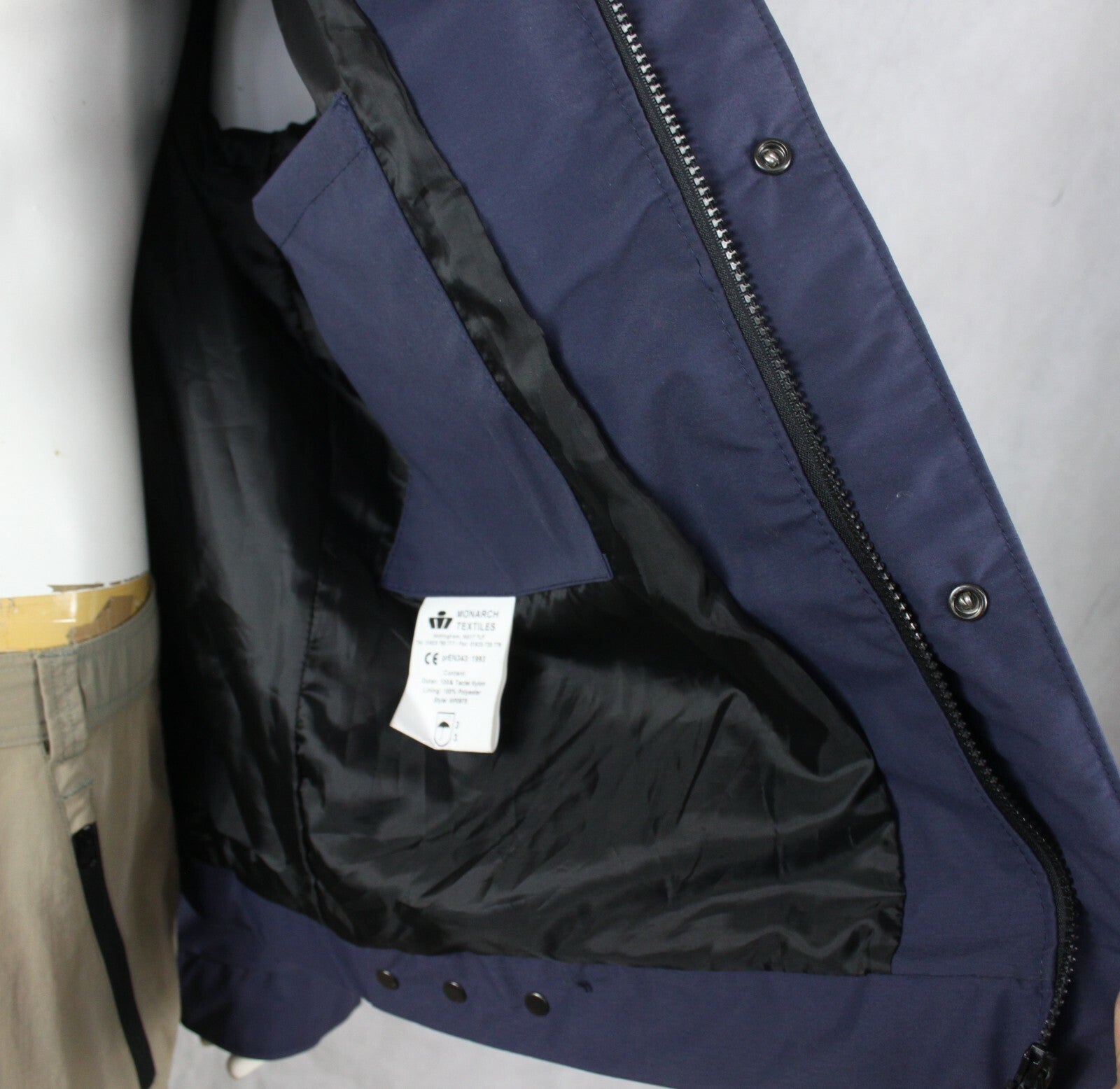 Genuine Surplus Military Blue Gore-tex Type Waterproof Breathable Jacket (490)