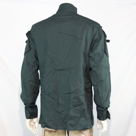 Genuine Surplus Spanish Police Combat Shirt Bottle Green Tactical S/Grade (3180)