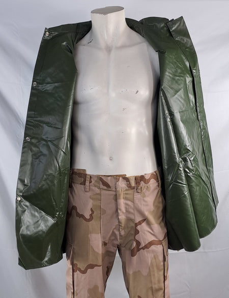 Genuine Surplus French Army Waterproof Rain Jacket Coat (2793)