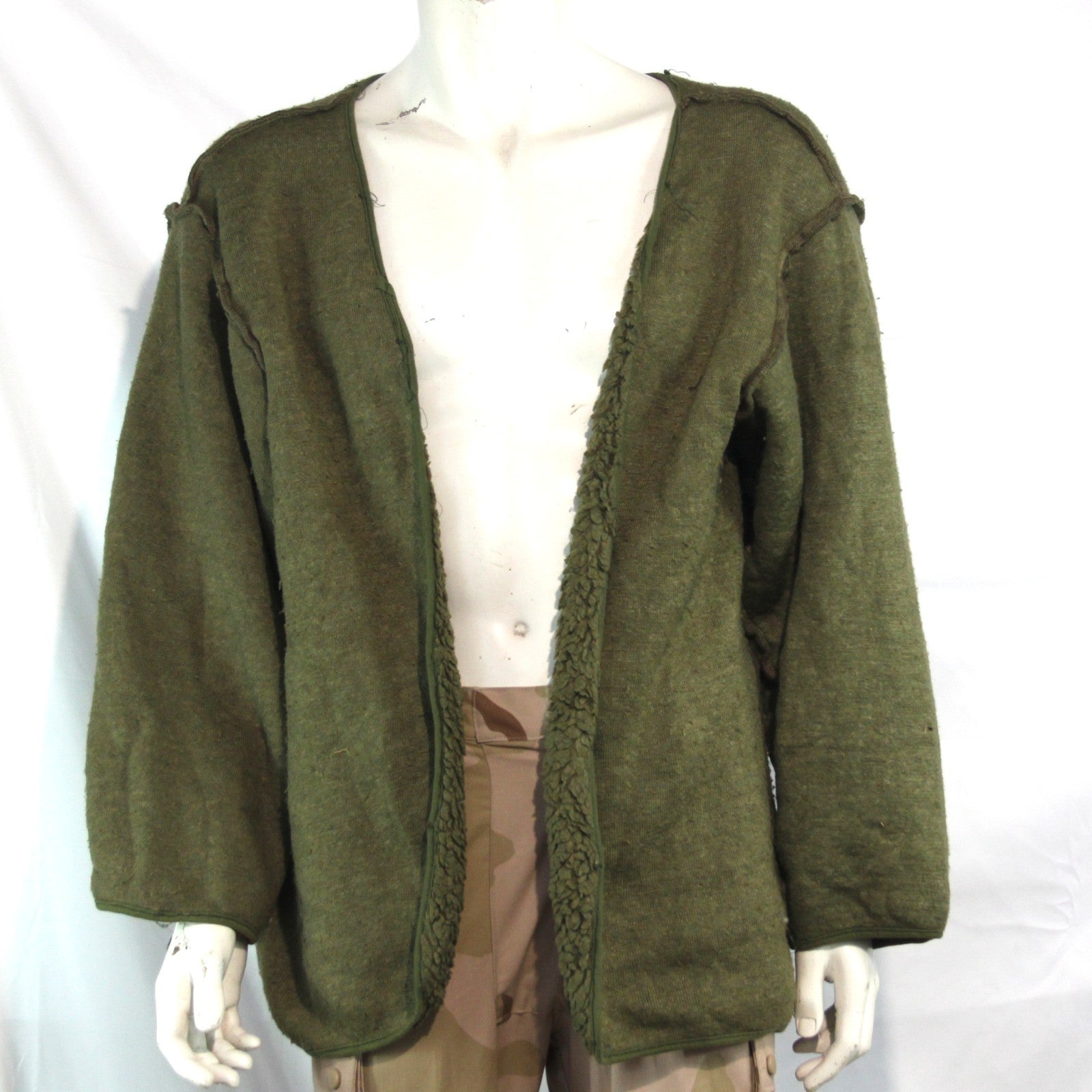 Genuine Surplus Serbian Army Parka Jacket Liner Faux Fur 42" Chest (3731)