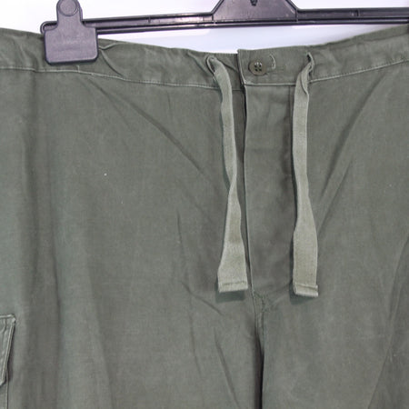 1980's Genuine Surplus Heavyweight Belgian Army Combat Trousers Repaired (3688)