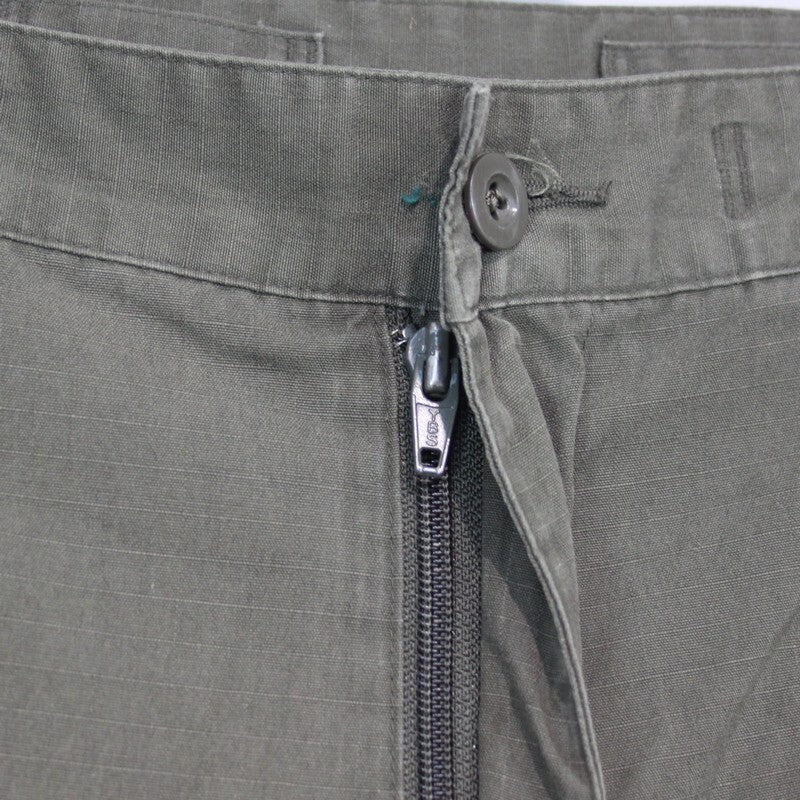 Genuine Surplus Austrian Army Olive Trouser Cutoff Shorts Military  (3292)