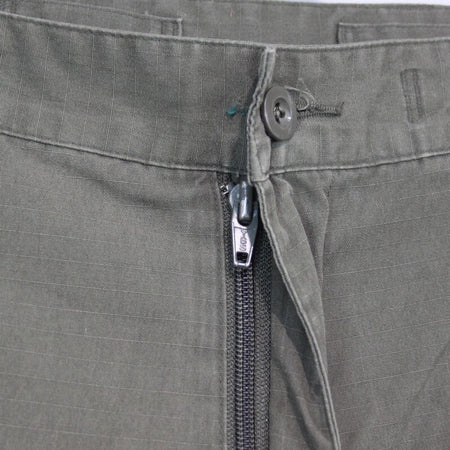 Genuine Surplus Austrian Army Olive Trouser Cutoff Shorts Military  (3292)