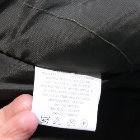 Padded Winter Coat Military Style Olive Green Quilted XXL 46-48" (3610)