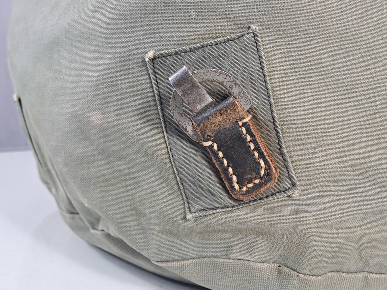 1960's Genuine Surplus Austrian Vintage Kit bag Cotton Canvas Repaired G2 (1633)