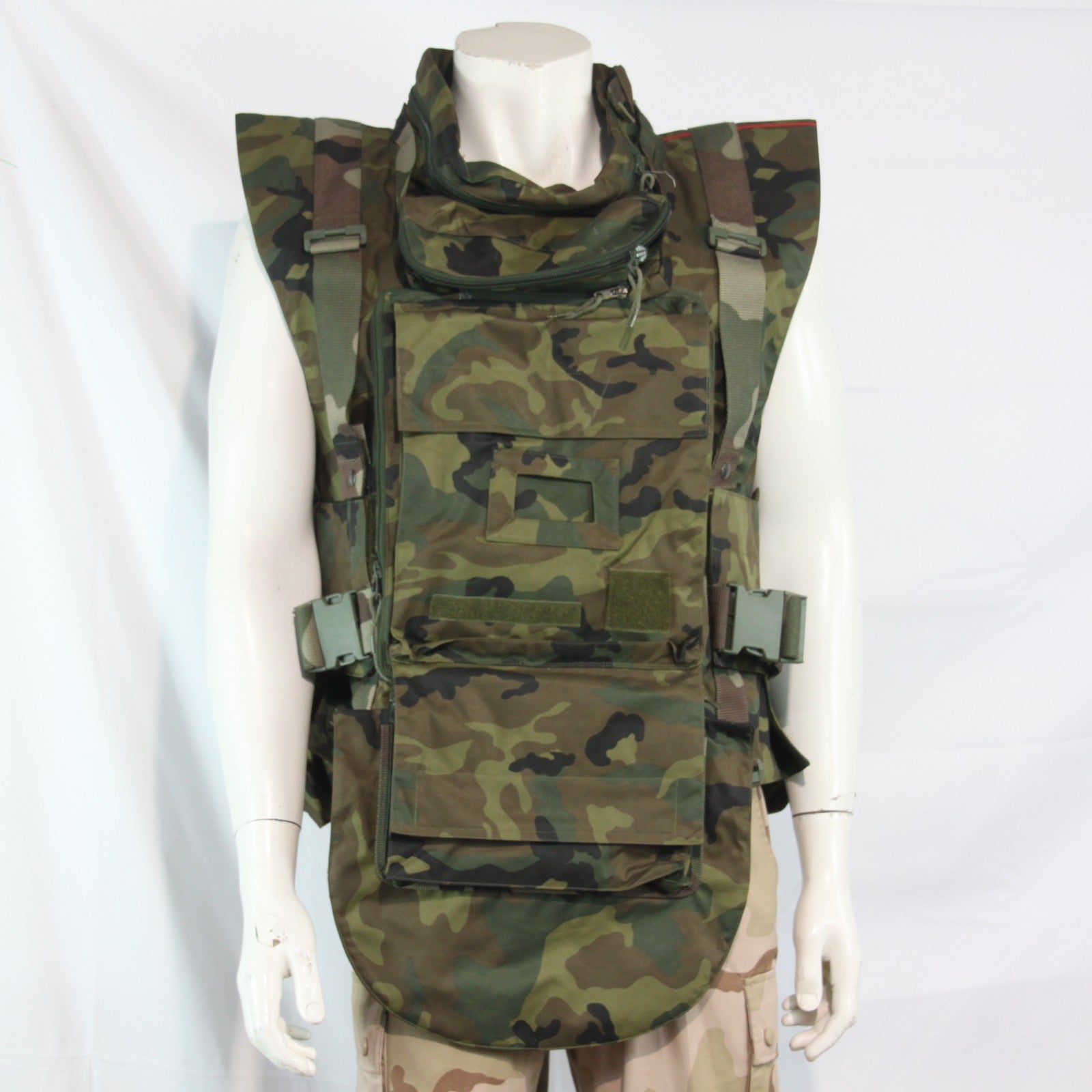 Sample Spanish Military Body Armour Cover Genuine Surplus Camo 3969