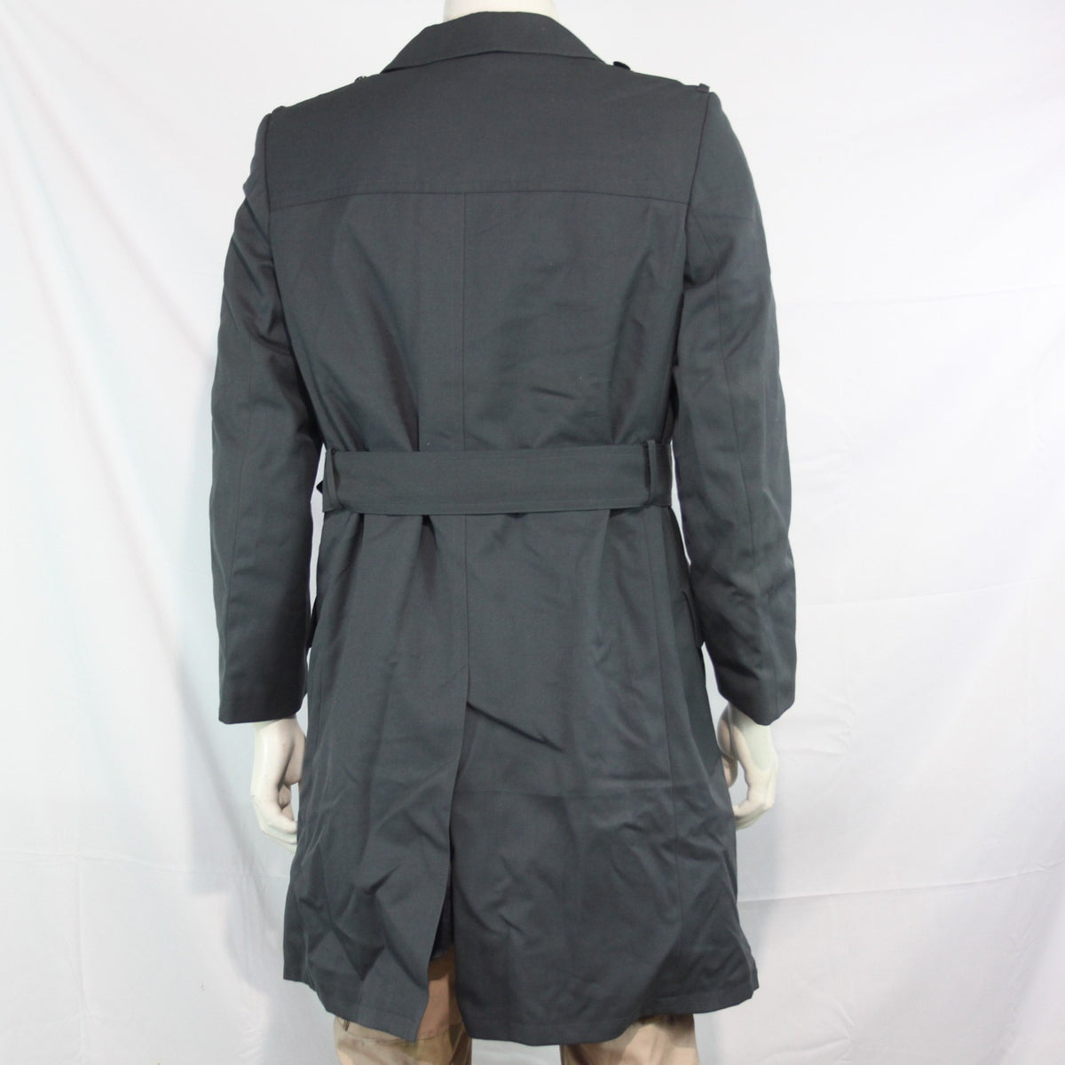 Genuine Surplus German Army Airforce Overcoat Belted Lined 34-36" (3360)