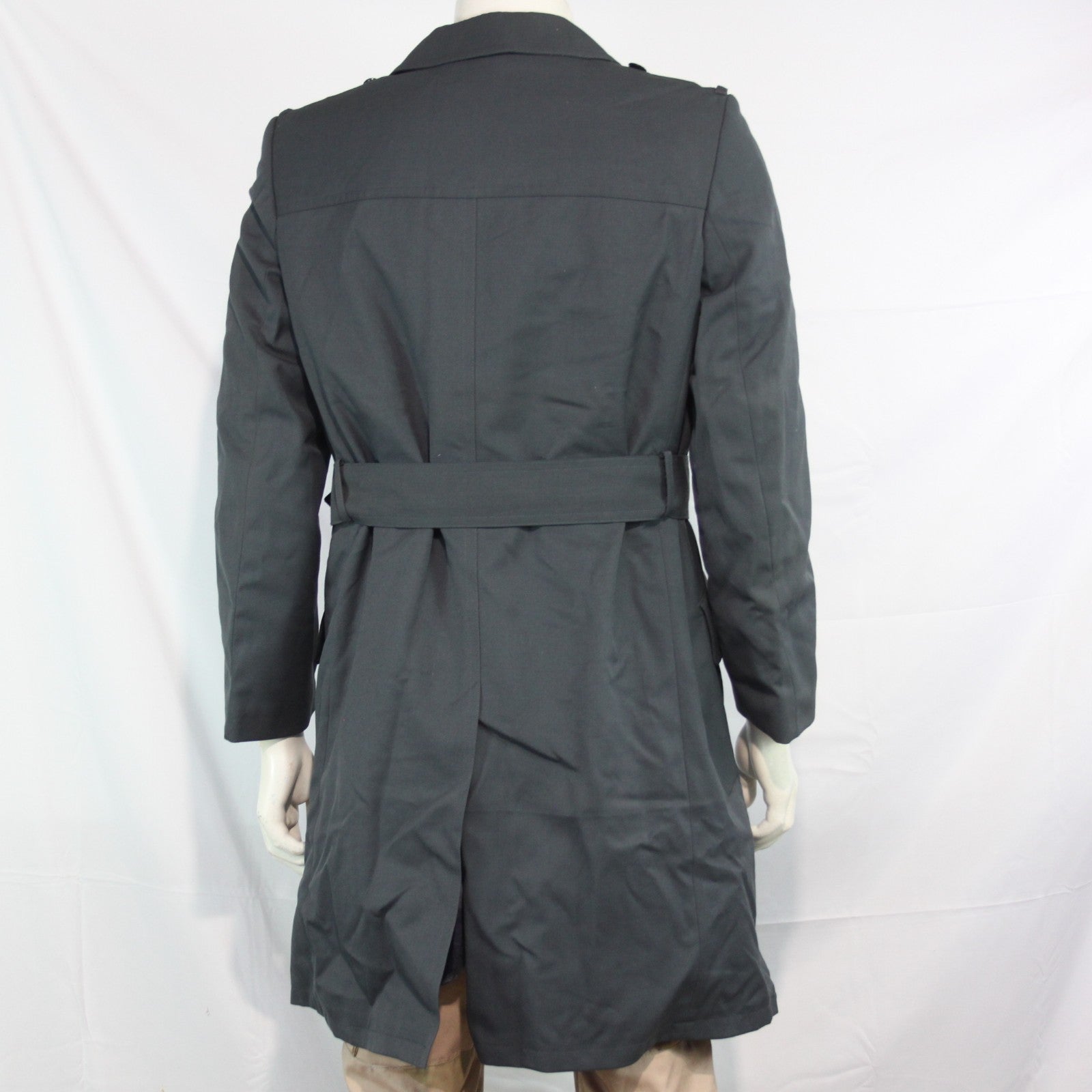 Genuine Surplus German Army Airforce Overcoat Belted Lined 34-36" (3360)