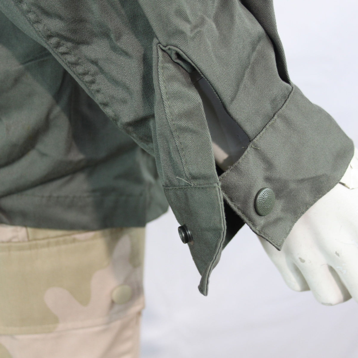 Genuine Surplus French Army Lightweight Cotton F2 Jacket Repaired 42-44" (3345)